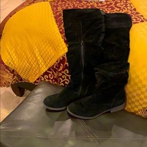 Black Over the Knee Boots